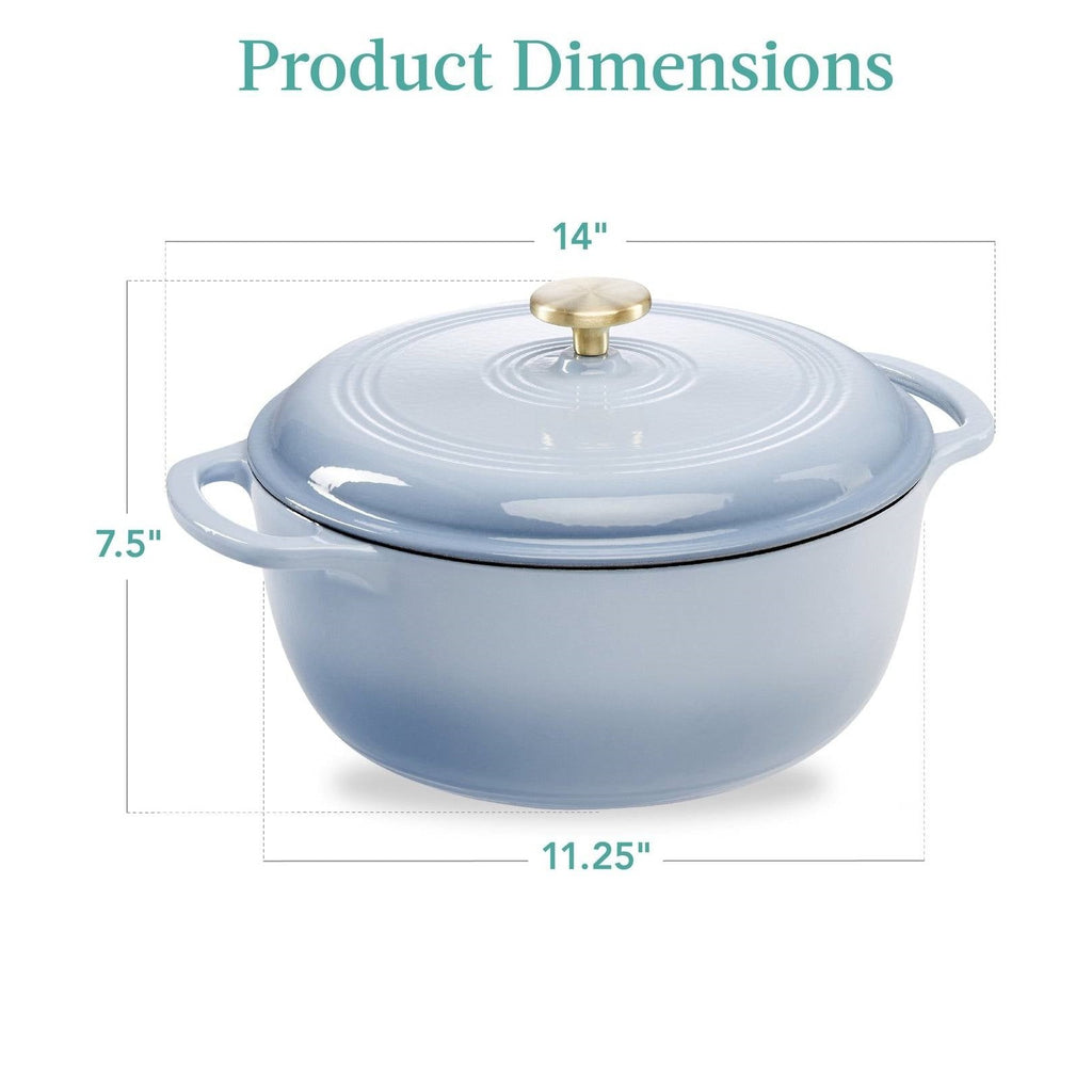 Enamel Cast Iron Dutch Oven For Oven Grill And Stove by HomePacific