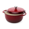 Enamel Cast Iron Dutch Oven For Stews Roasts And Cooking by HomePacific