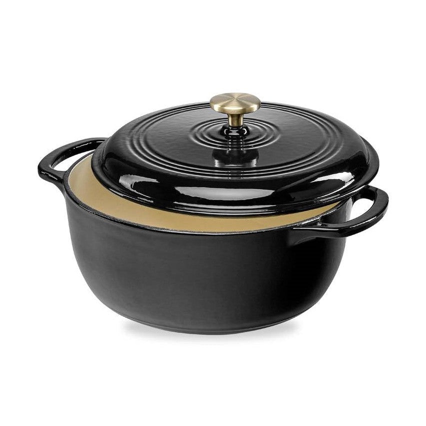 Enamel Cast Iron Dutch Oven For Stove And Grill Cooking by HomePacific