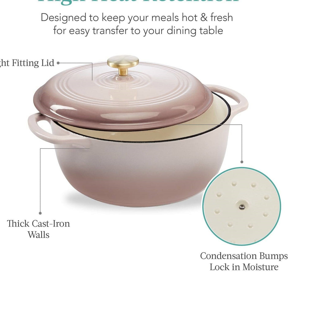 Enamel Cast Iron Dutch Oven Kitchen Cookware For Casseroles by HomePacific