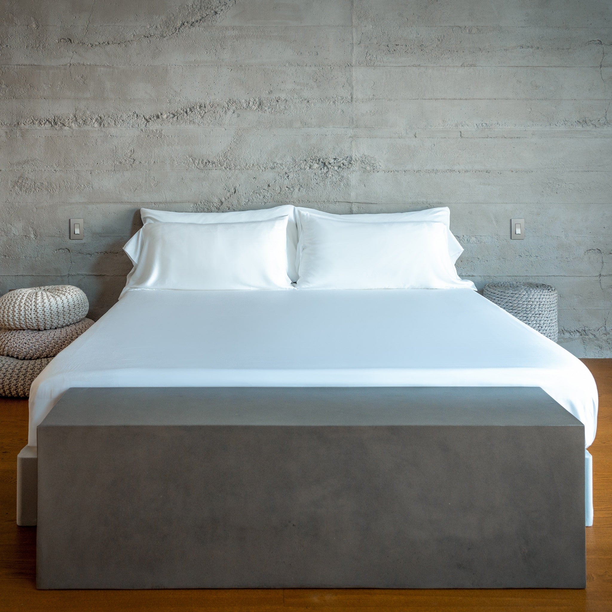 Eucalyptus Silk Sheets For Cooling Breathable Comfort by ecobrands®