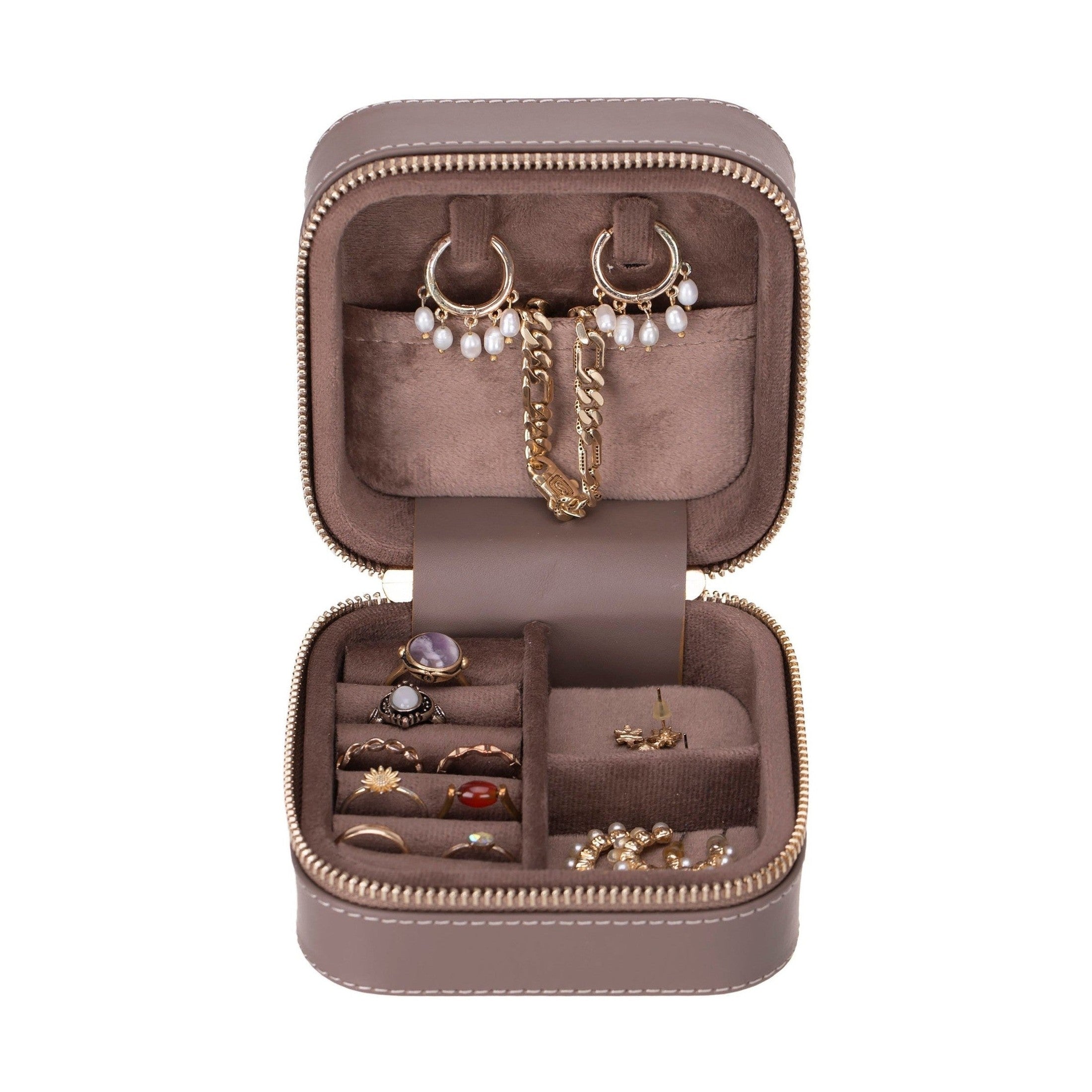 Eufaula Leather Jewelry Box