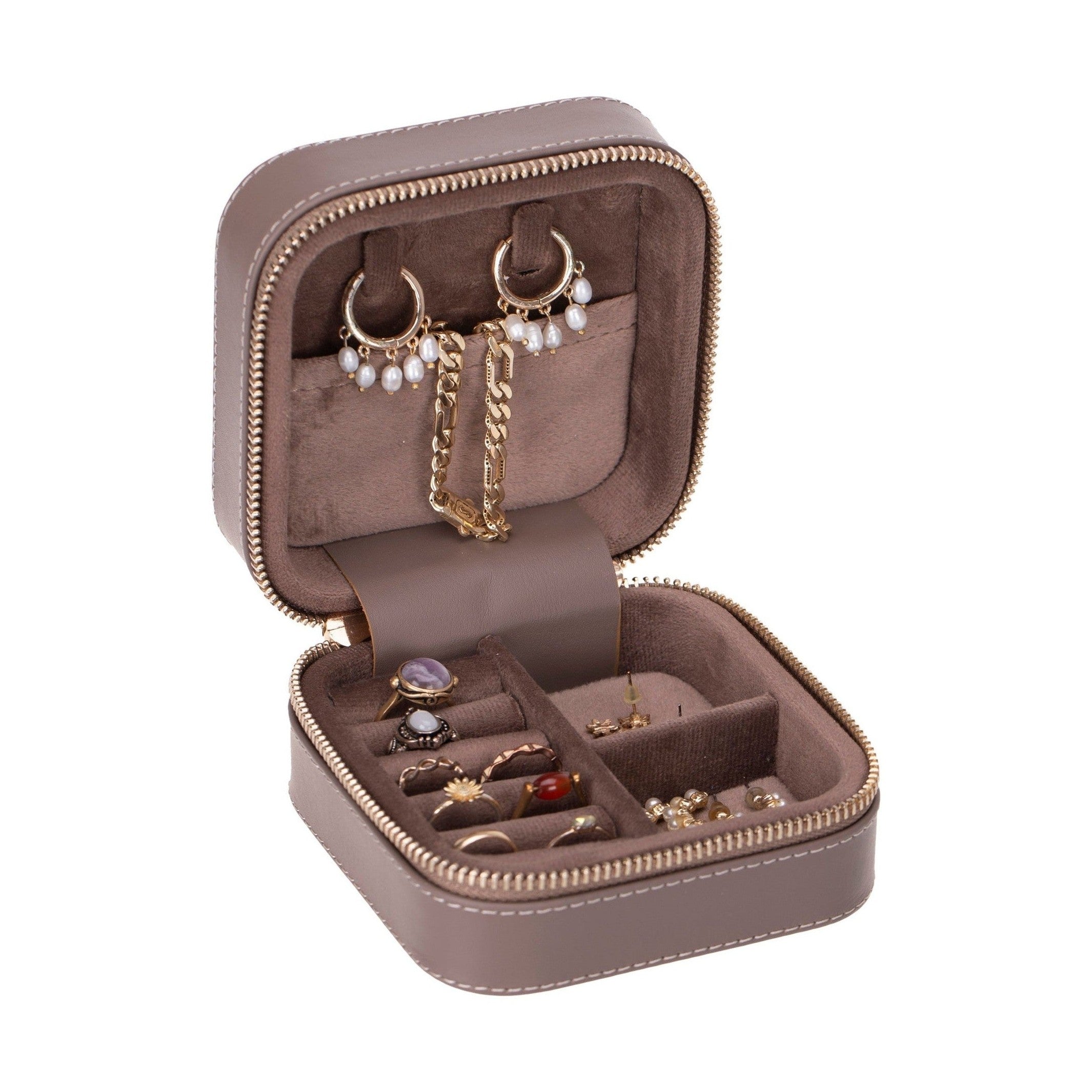 Eufaula Leather Jewelry Box