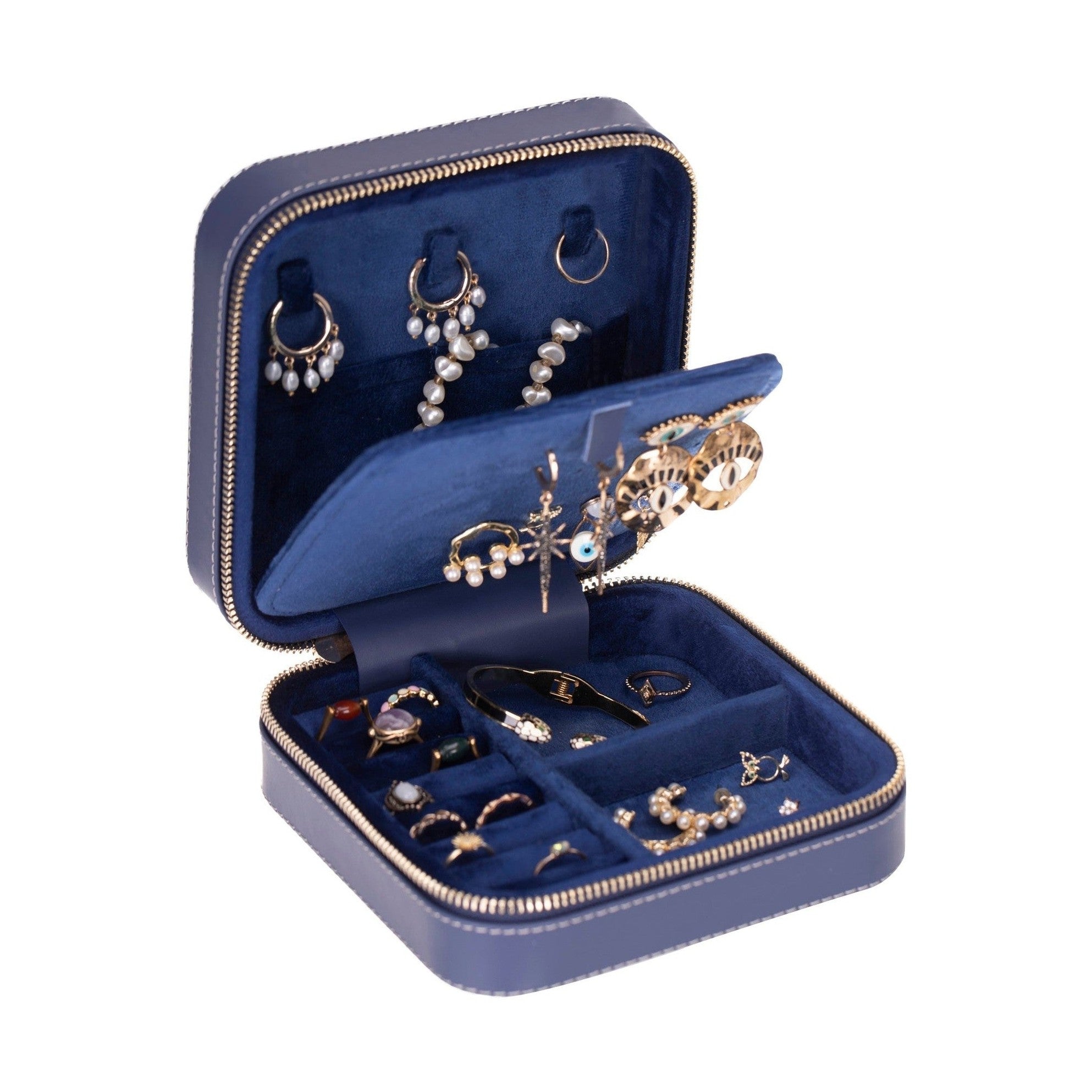 Eufaula Leather Jewelry Box