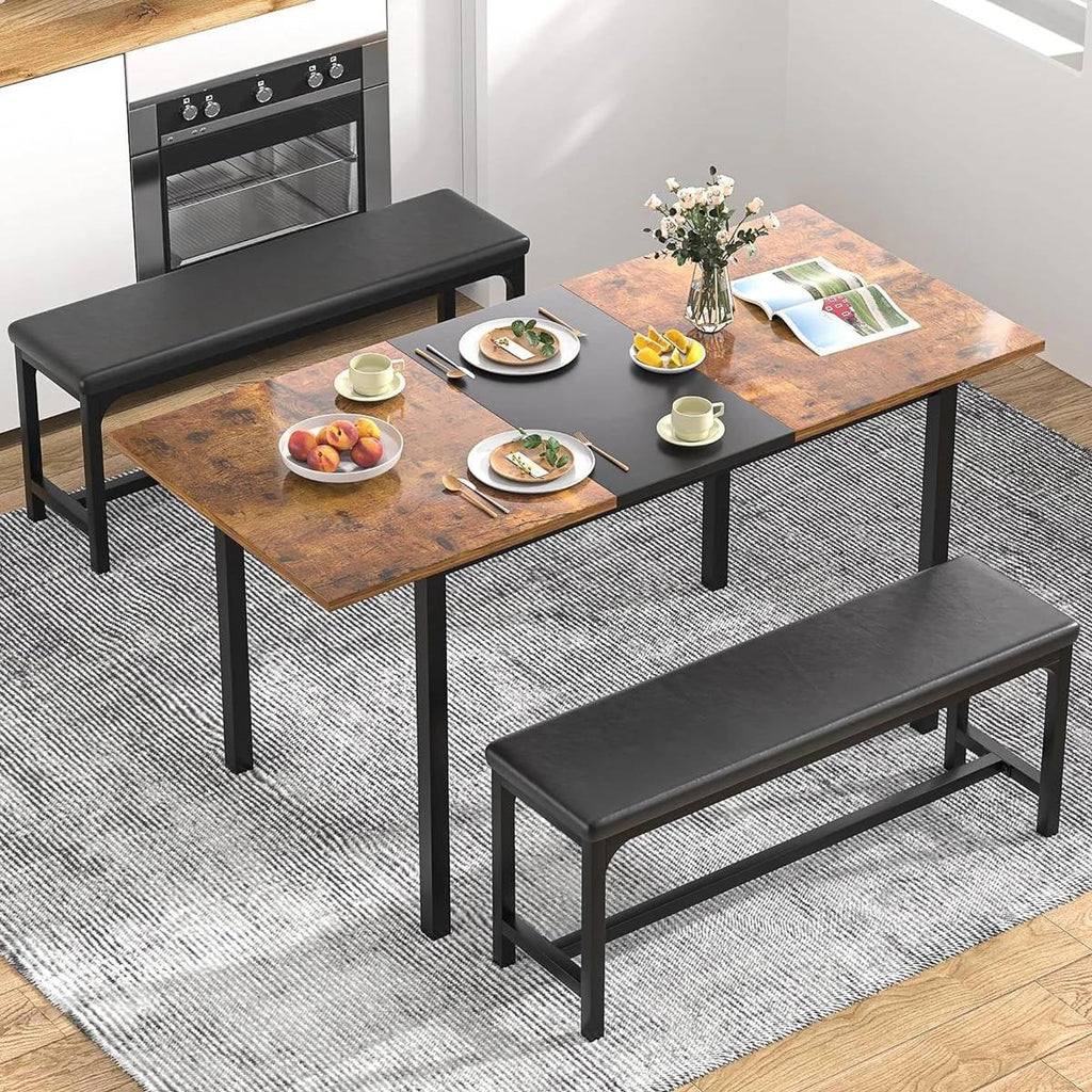 Expandable Modern Dining Set | Space Saving Design by HomePacific