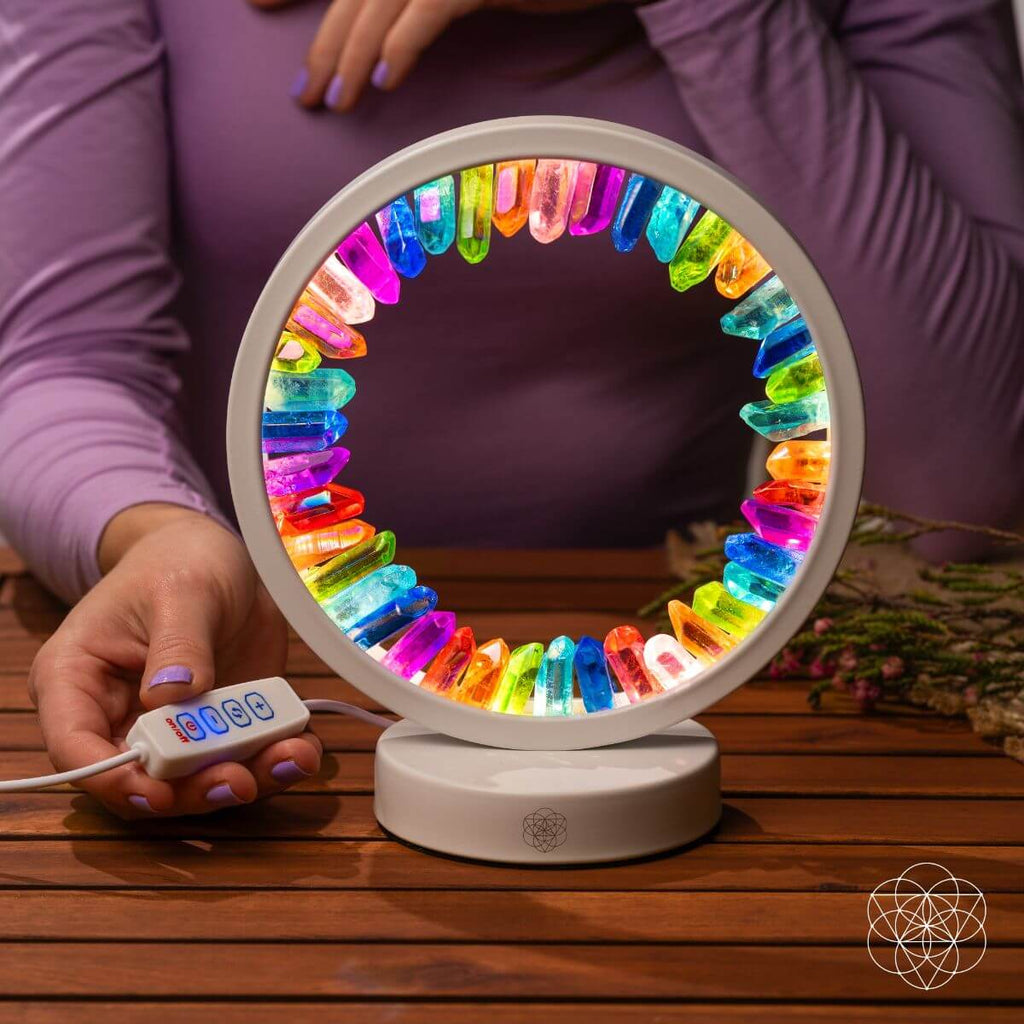 Exquisite Amethyst and Quartz Lamp Bundle | Conscious Items