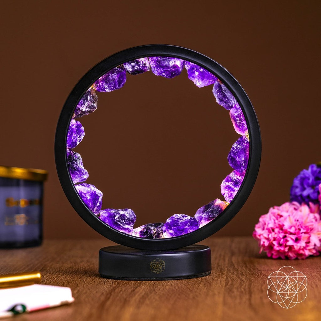 Exquisite Amethyst and Quartz Lamp Bundle | Conscious Items