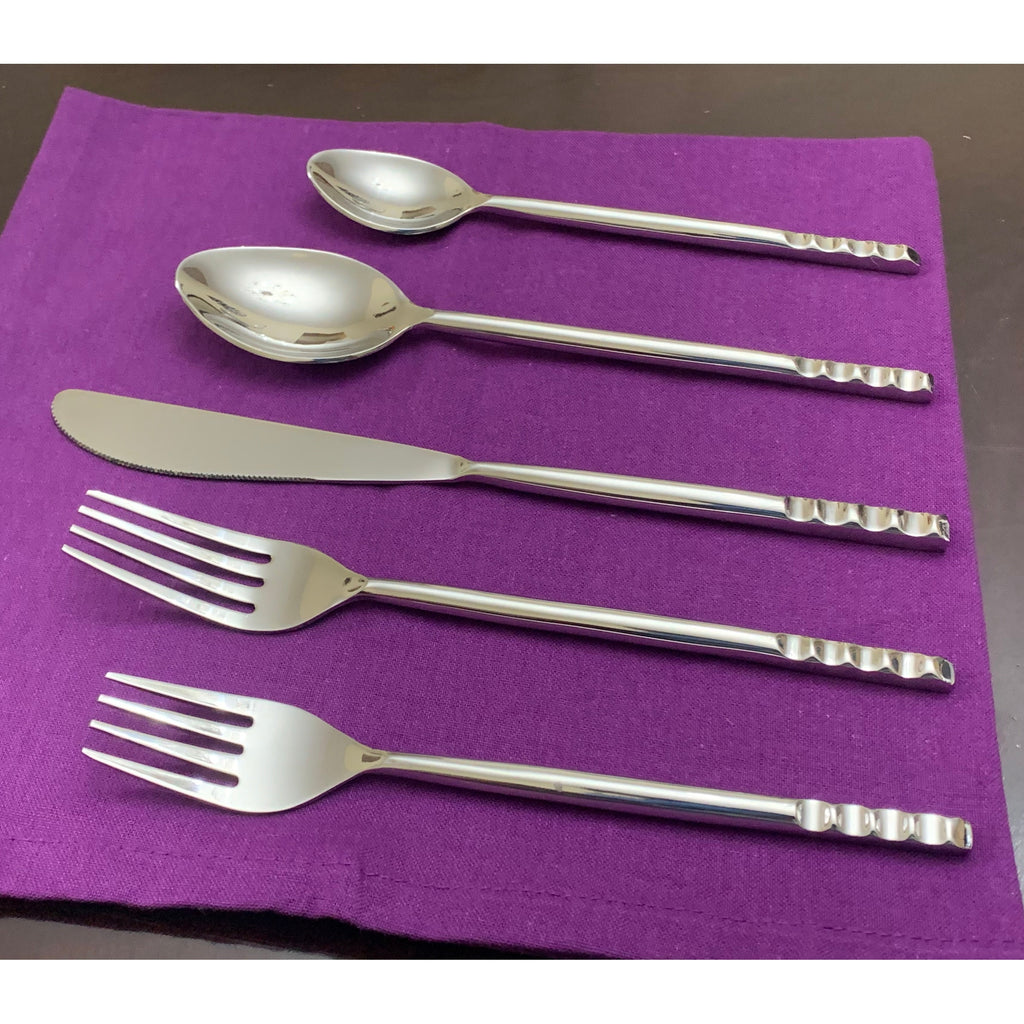 Exquisite Stainless Flatware Service for 4 | Vibhsa