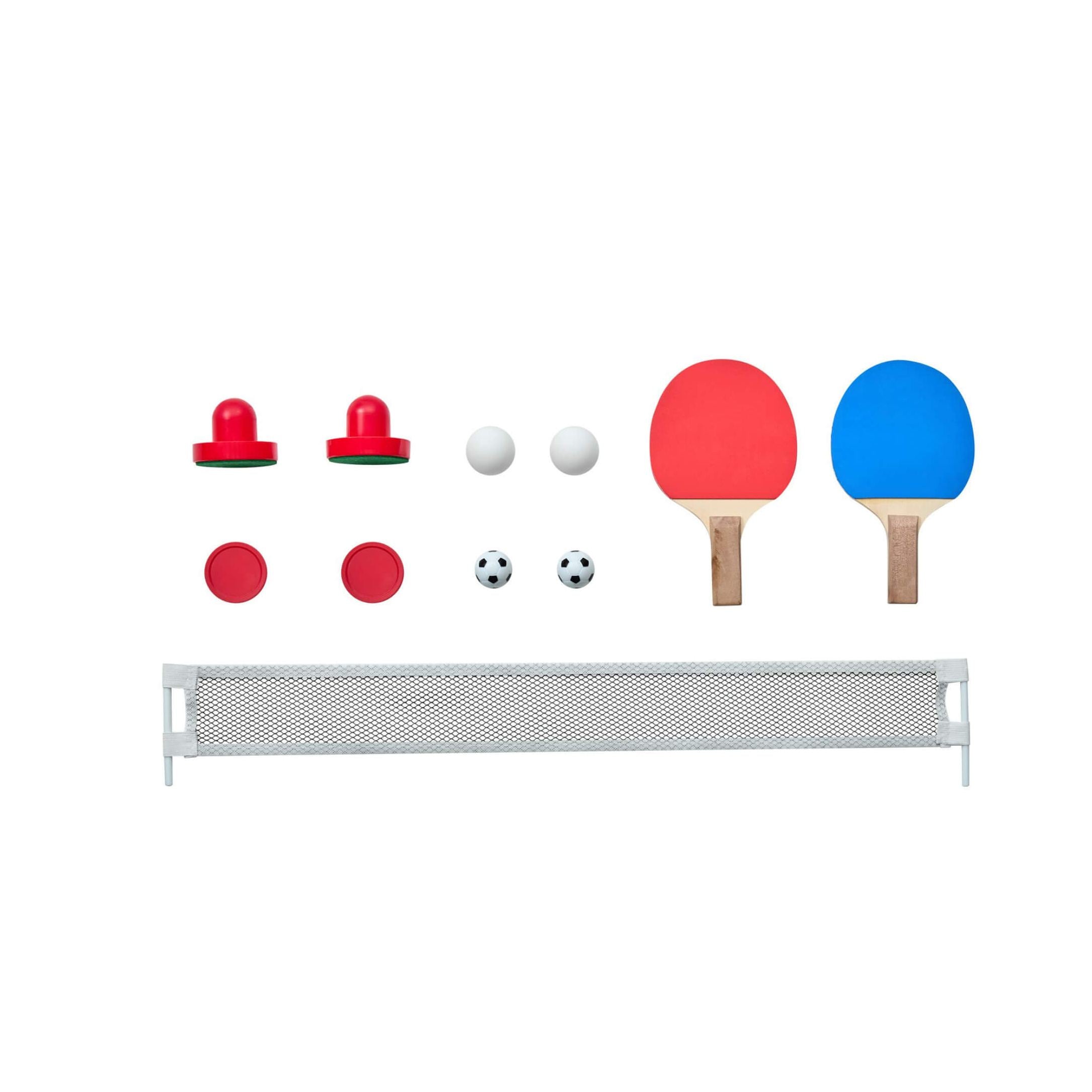 Extraordinary-Grade HyperUltraSolid Solid-Wood 3-In-1 Air Hockey | SAKSBY WHOLESALE