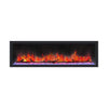 Extraordinary Hyperfunctional Rectilinear Electric Fireplace FrontFacing | SAKSBY WHOLESALE