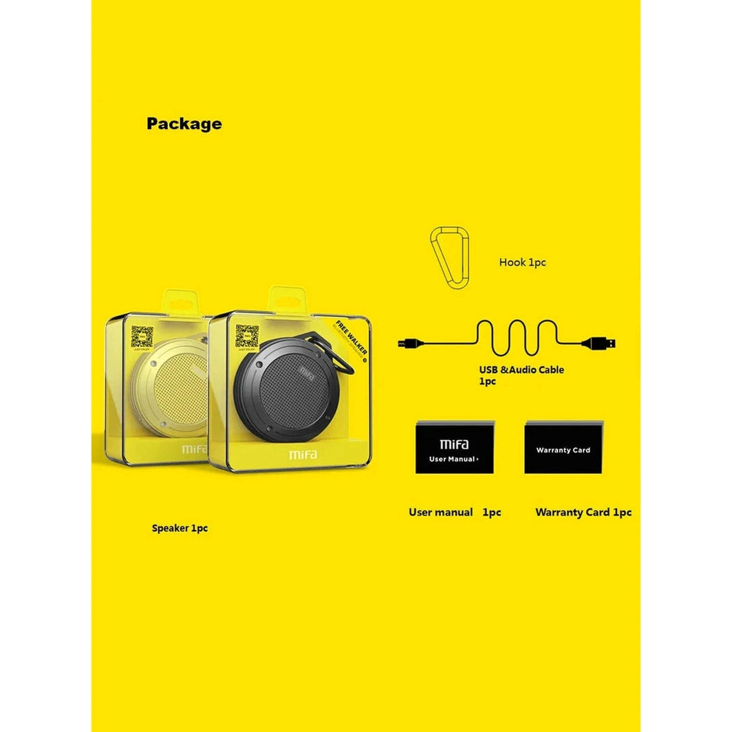 F10 Outdoor Wireless Bluetooth Stereo Portable Speaker