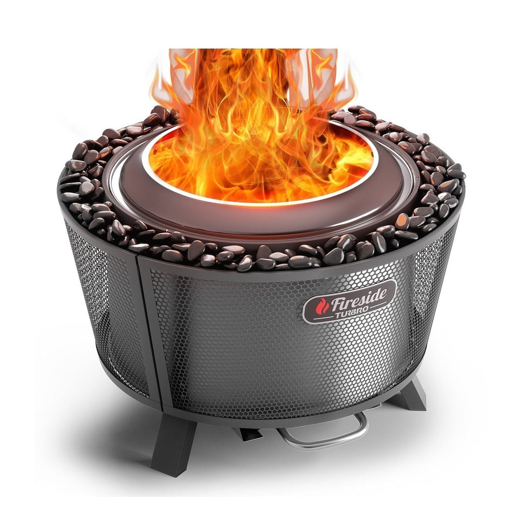 Fireside Pluto R29 Outdoor Fire Pit - Painted Black