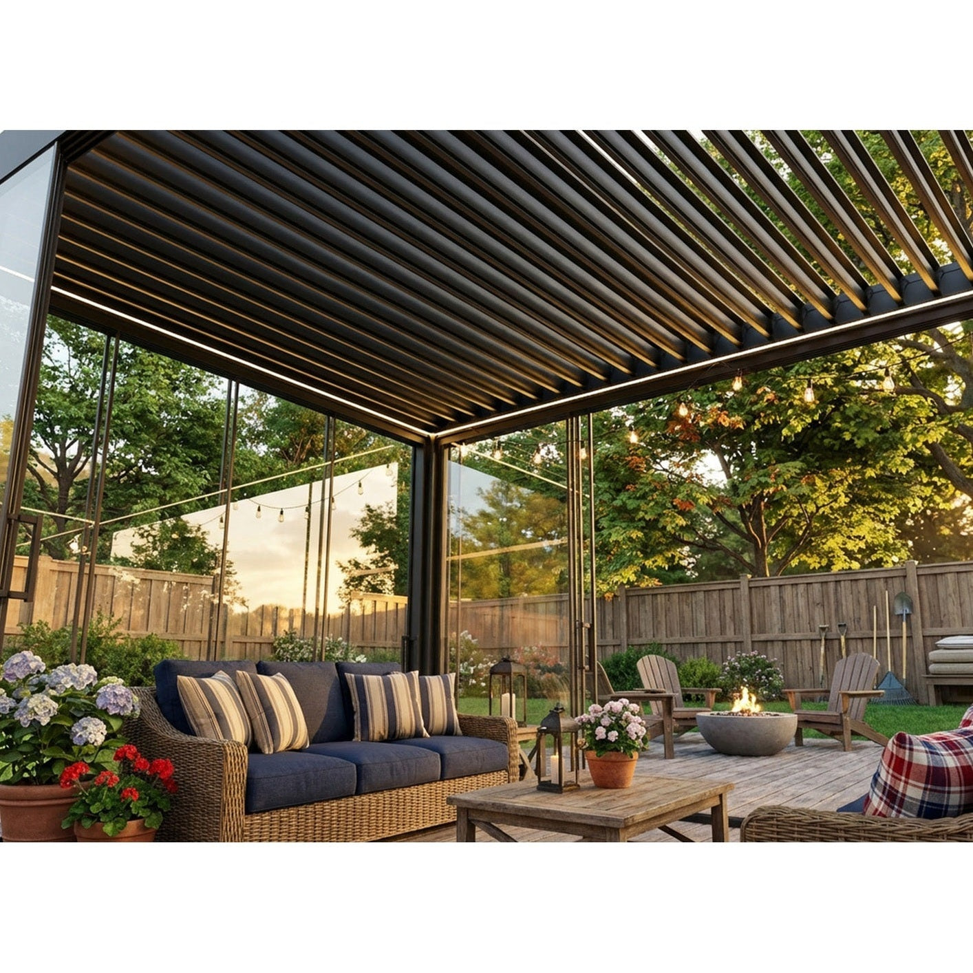 FlexPatio POWER+ Motorized Pergola