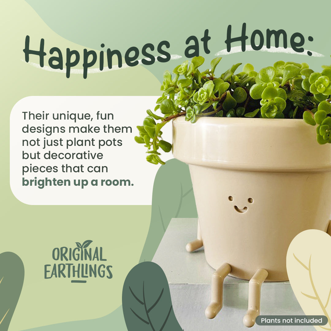 Frankie: Sitting Plant Pot by originalearthlings