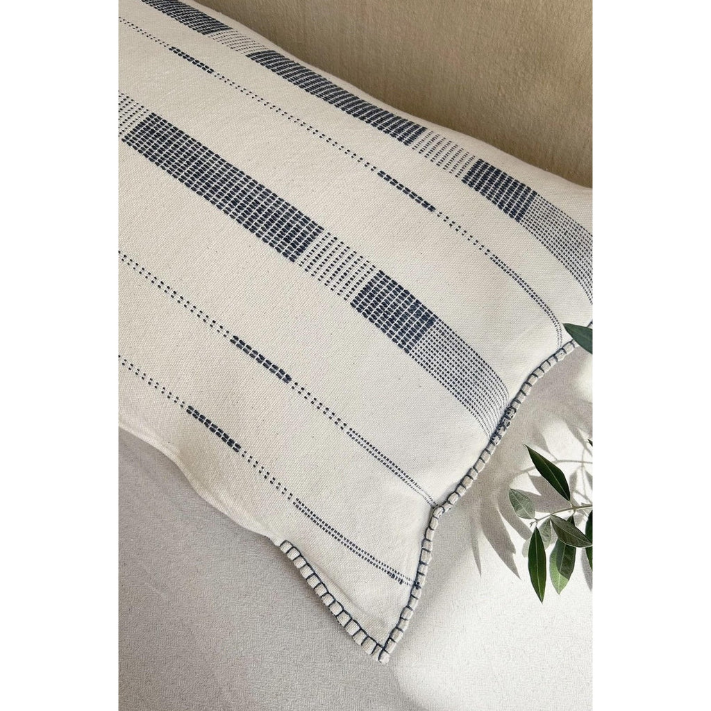 Fulcrum Ink Oversized Cotton Lumbar Pillow