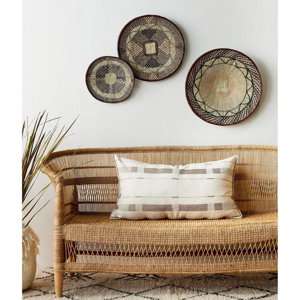 Fulcrum Patina Oversized Cotton Lumbar Pillow