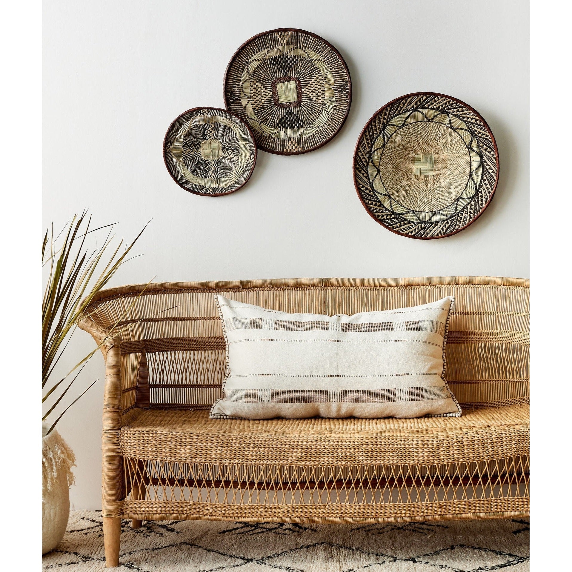 Fulcrum Patina Oversized Cotton Lumbar Pillow