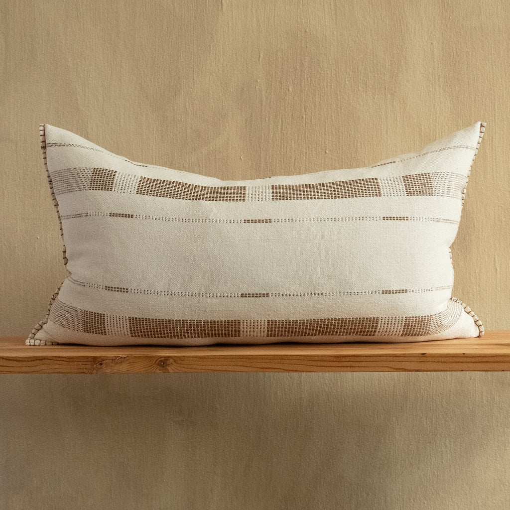 Fulcrum Patina Oversized Cotton Lumbar Pillow