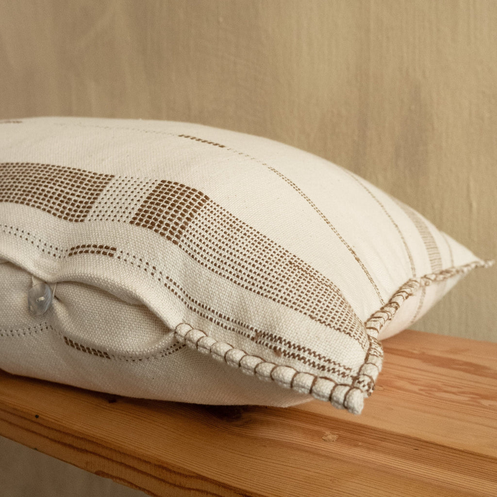 Fulcrum Patina Oversized Cotton Lumbar Pillow
