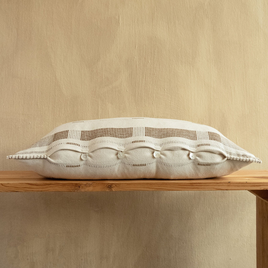 Fulcrum Patina Oversized Cotton Lumbar Pillow