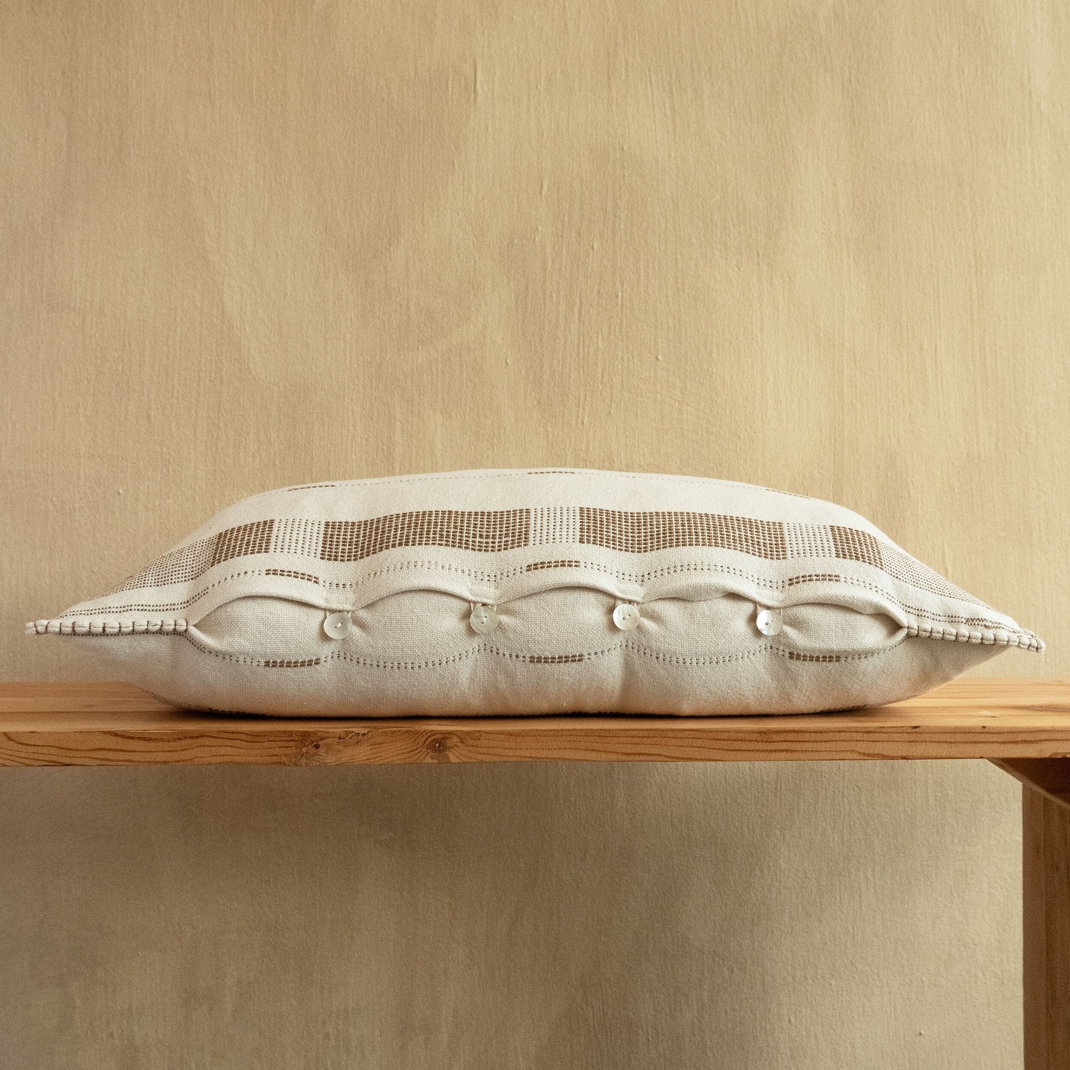 Fulcrum Patina Oversized Cotton Lumbar Pillow