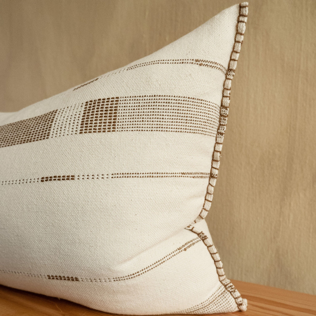 Fulcrum Patina Oversized Cotton Lumbar Pillow