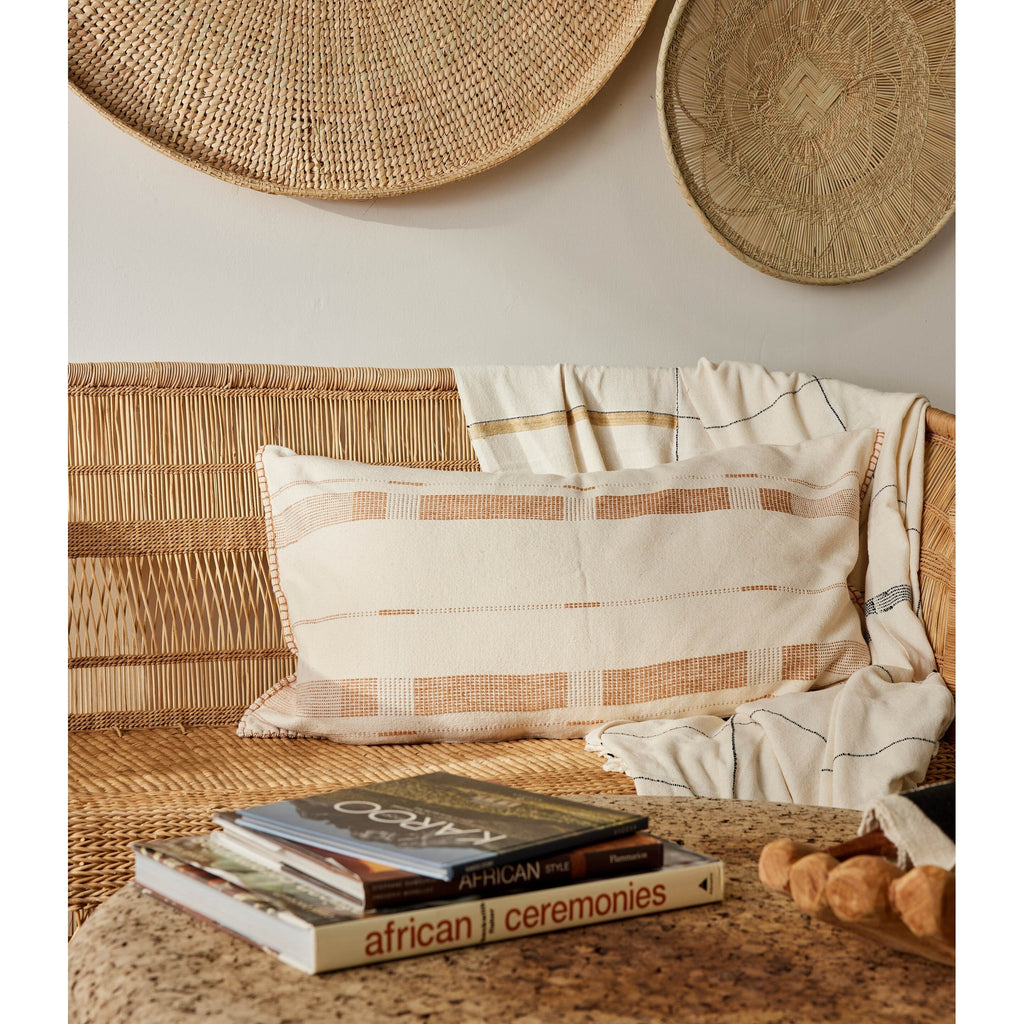Fulcrum Sahara Oversized Cotton Lumbar Pillow