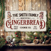 Gingerbread Holiday Canvas Sign | Tailored Canvases