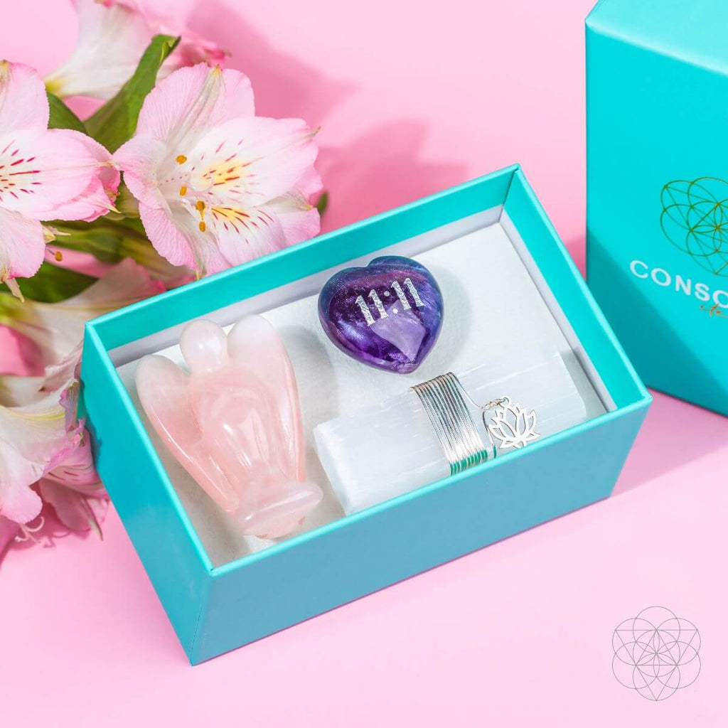 Gleaming Crystal Car Charm Trio Luck | Conscious Items