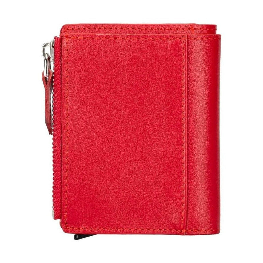 Glenrock Genuine Cowhide Leather Pop Up Card Holder Wallet