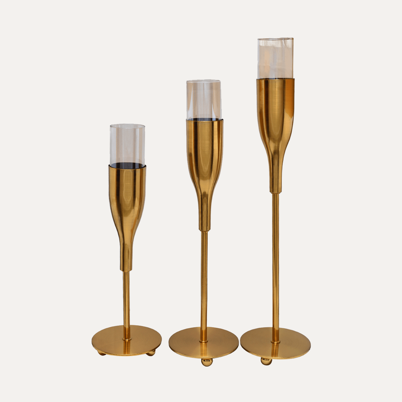 Gorgeous Illustrious Candle Holders Set 3 | Decozen