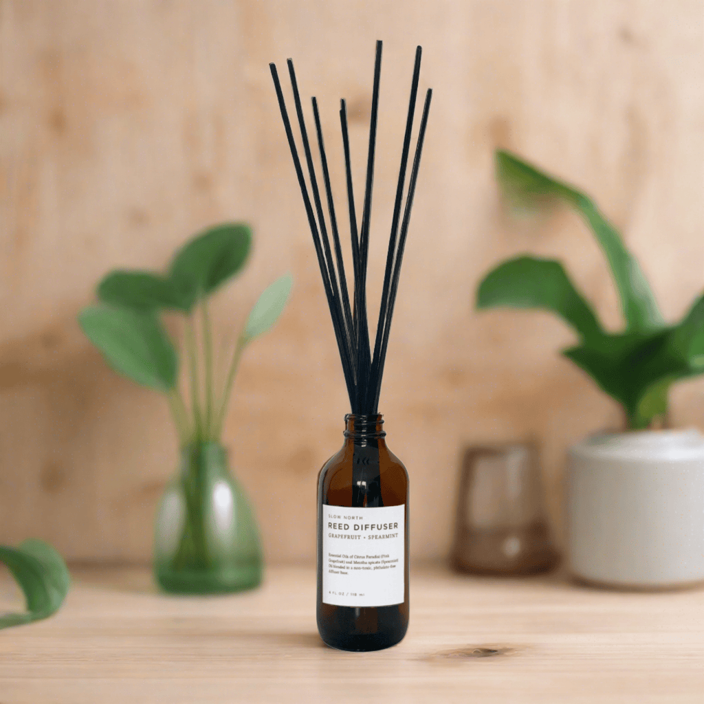 Grapefruit Spearmint Reed Diffuser Aromatherapy | DC-Slow North