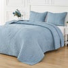 Halo Cotton Voile Hand Stitched Quilt Set by Mélange Home
