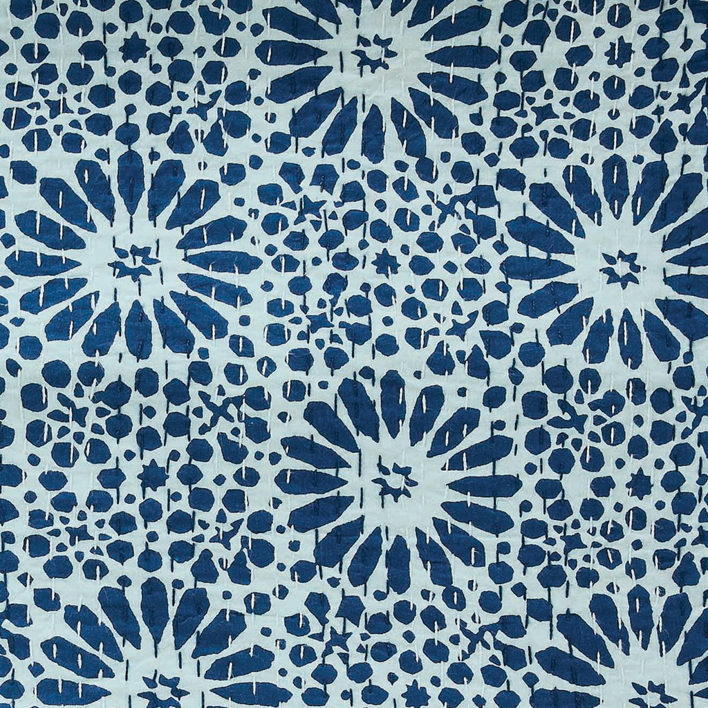 Hand Stitched Block Print Kantha Coverlets by Mélange Home