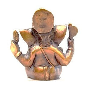 Handcrafted Brass Sitting Ganesha Statue | DC-OMSutra