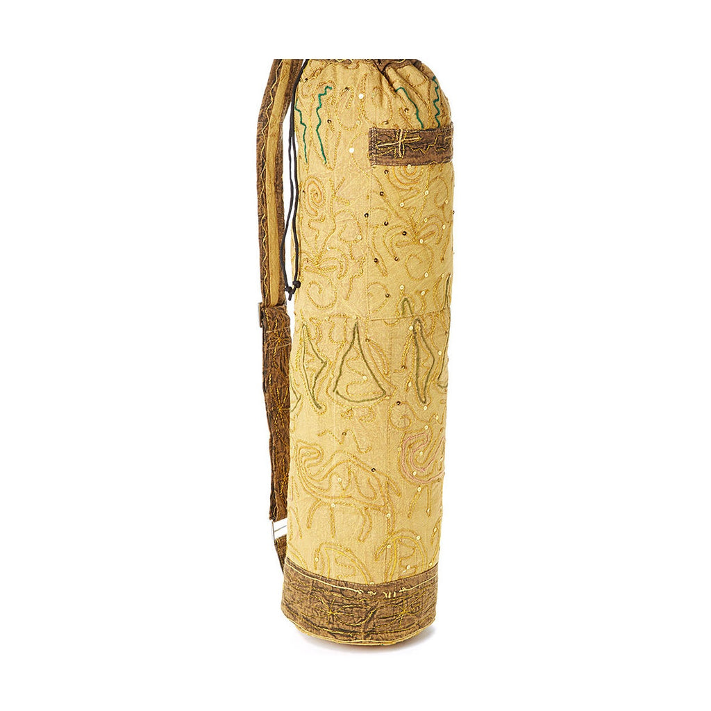 Handcrafted Cotton Yoga Bag Spacious Interior | DC-OMSutra