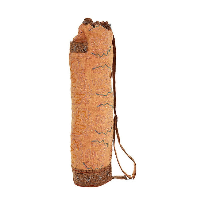 Handcrafted Cotton Yoga Bag Spacious Interior | DC-OMSutra