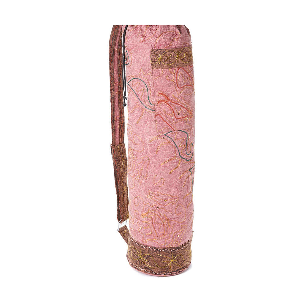 Handcrafted Cotton Yoga Bag Spacious Interior | DC-OMSutra