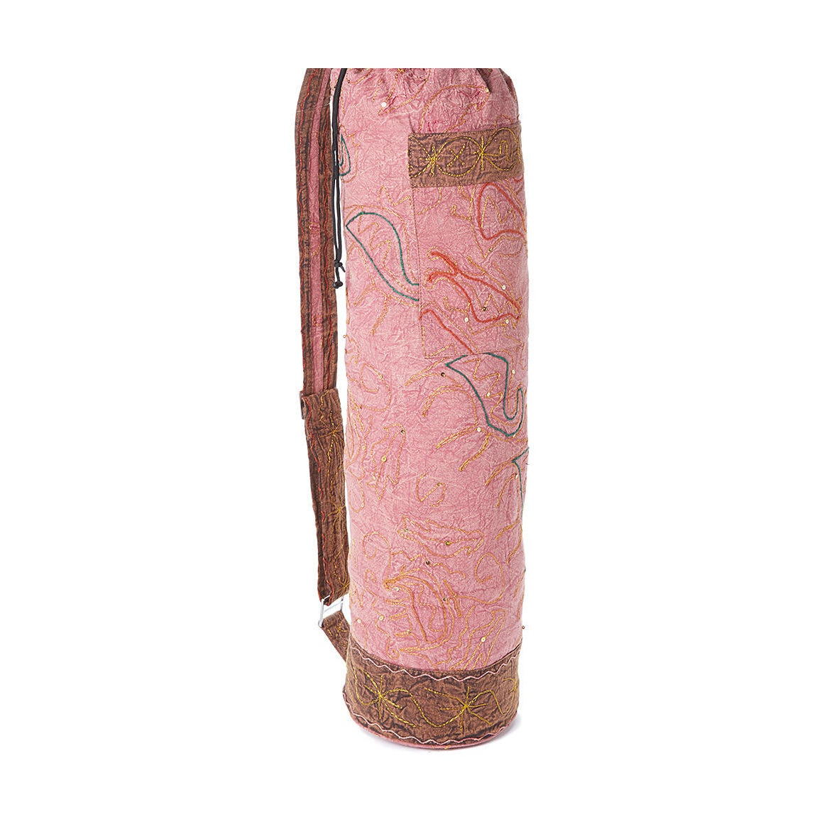 Handcrafted Cotton Yoga Bag Spacious Interior | DC-OMSutra