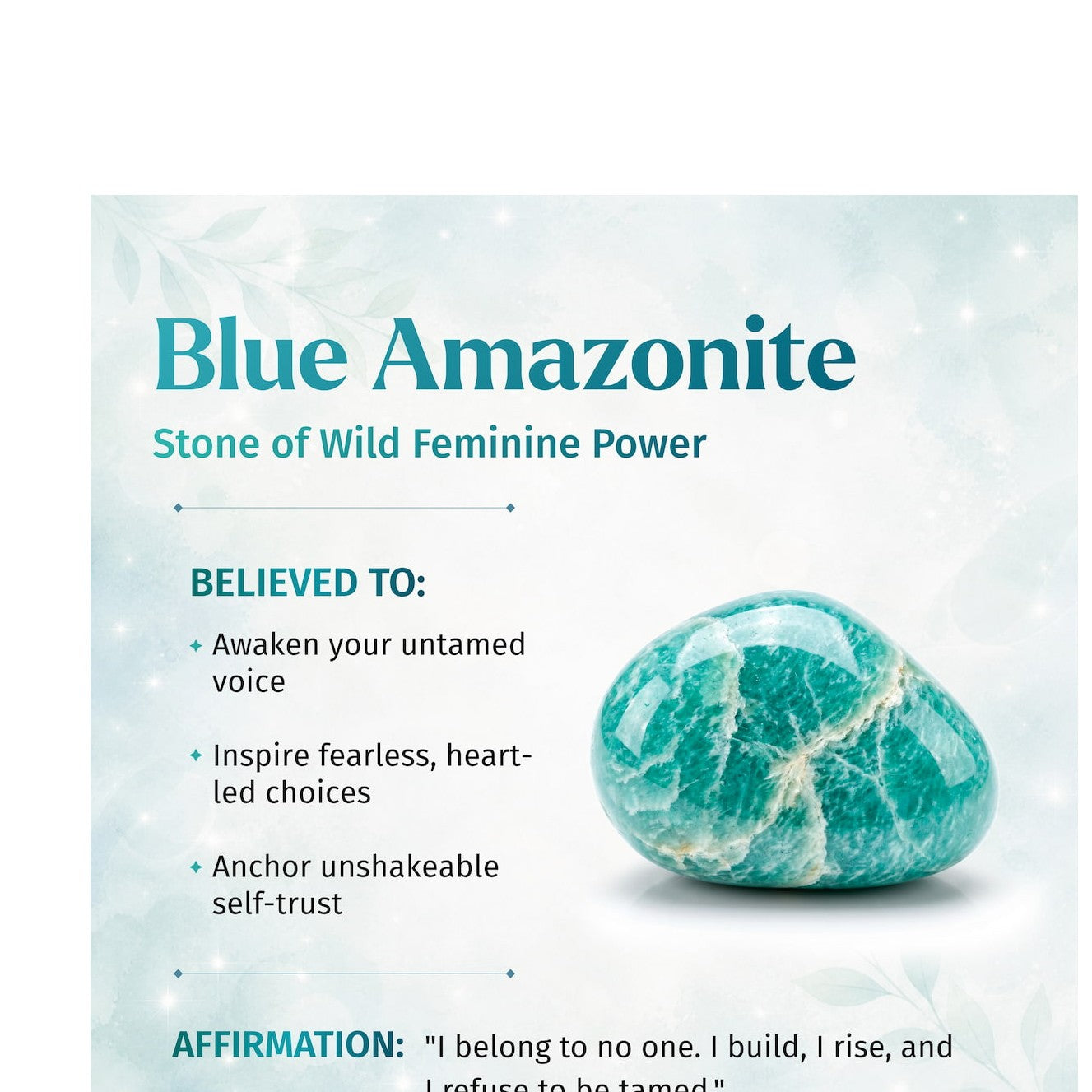 Handcrafted Premium Amazonite Beaded Bracelet | Conscious Items