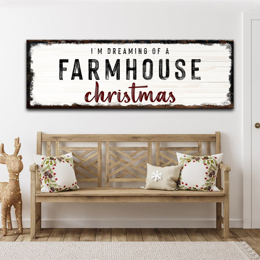 Handcrafted Rustic Canvas Sign | Tailored Canvases