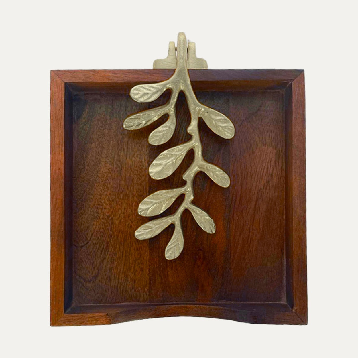 Handcrafted Solid Wood Napkin Holder Pivot | Decozen