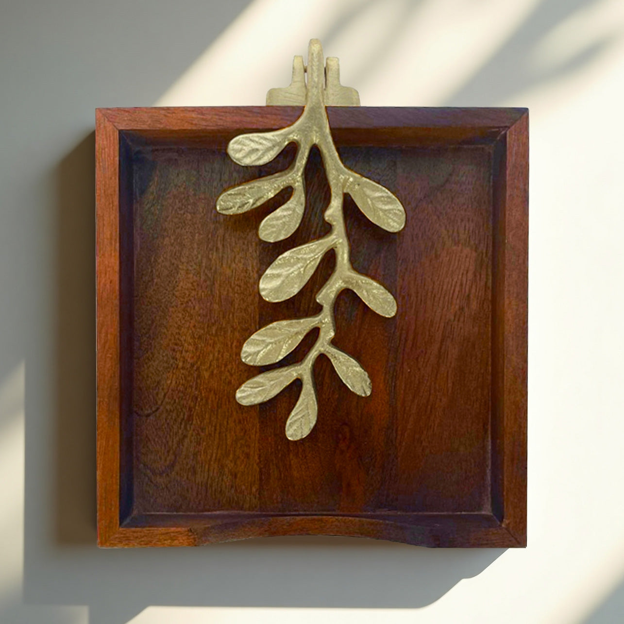 Handcrafted Solid Wood Napkin Holder Pivot | Decozen
