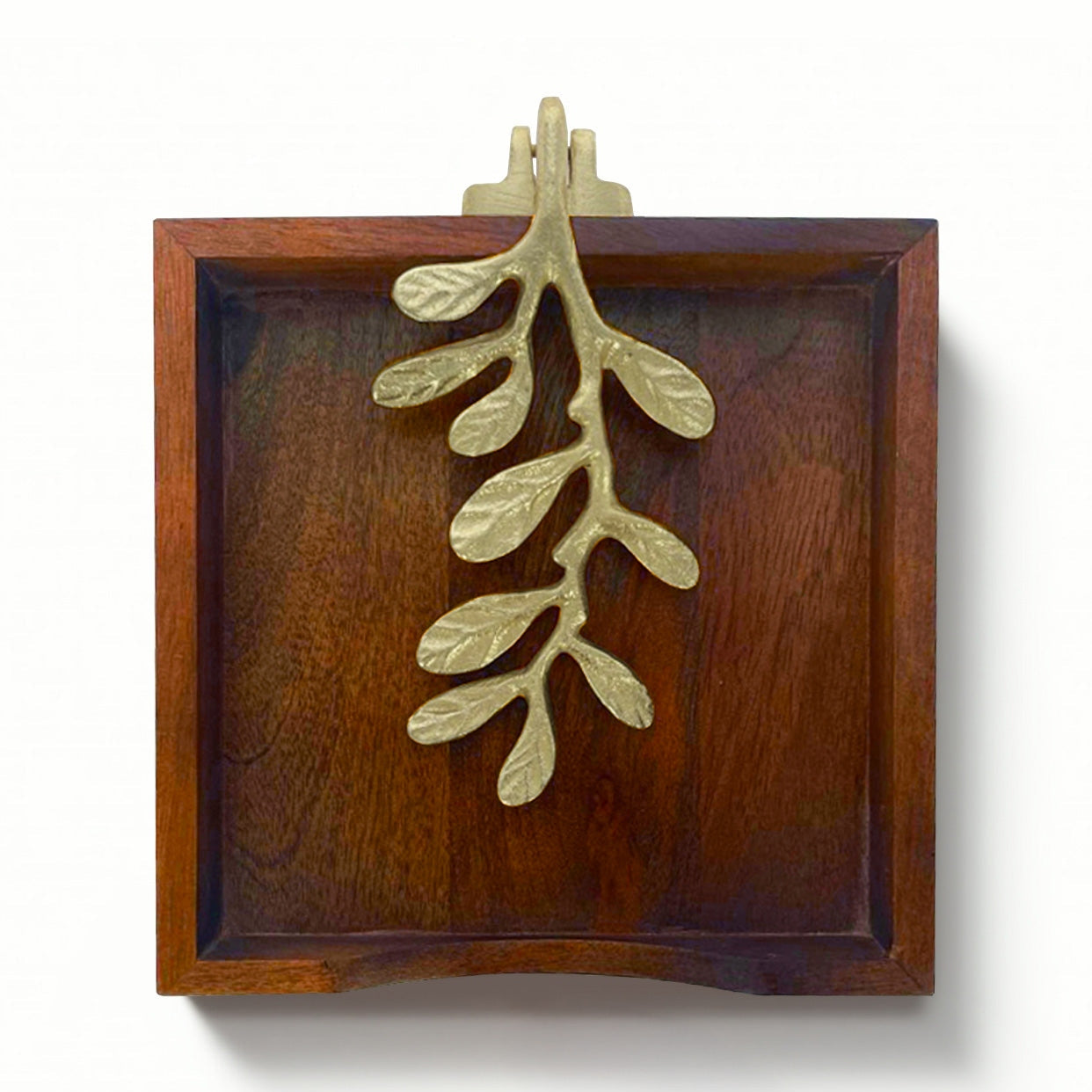 Handcrafted Solid Wood Napkin Holder Pivot | Decozen