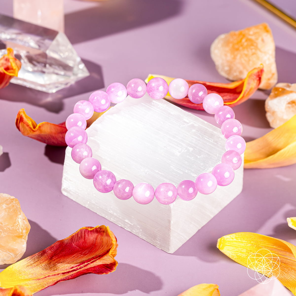 Handmade Faceted Kunzite Bracelet | Conscious Items