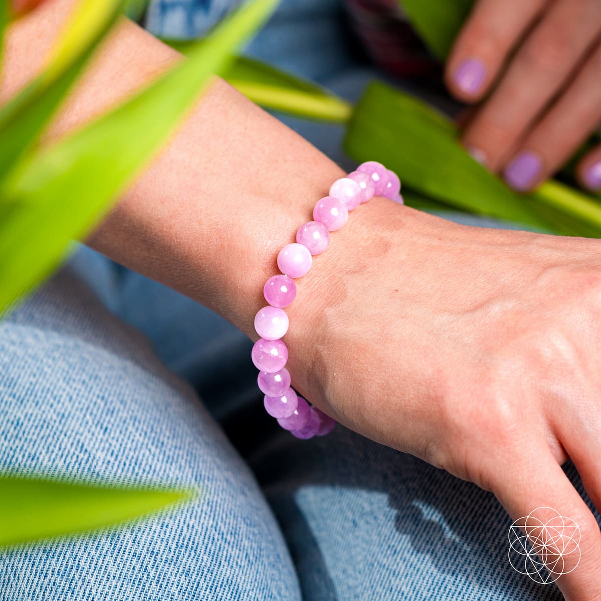 Handmade Faceted Kunzite Bracelet | Conscious Items