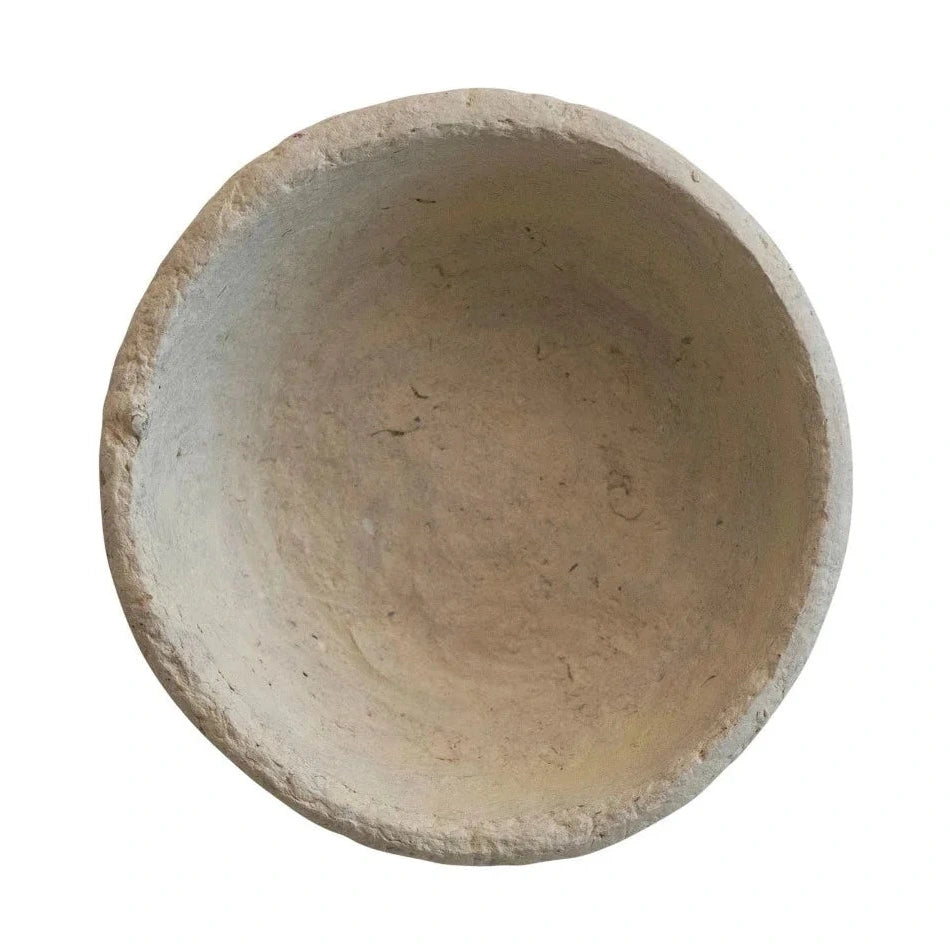 Handmade Paper Mache Small Bowl