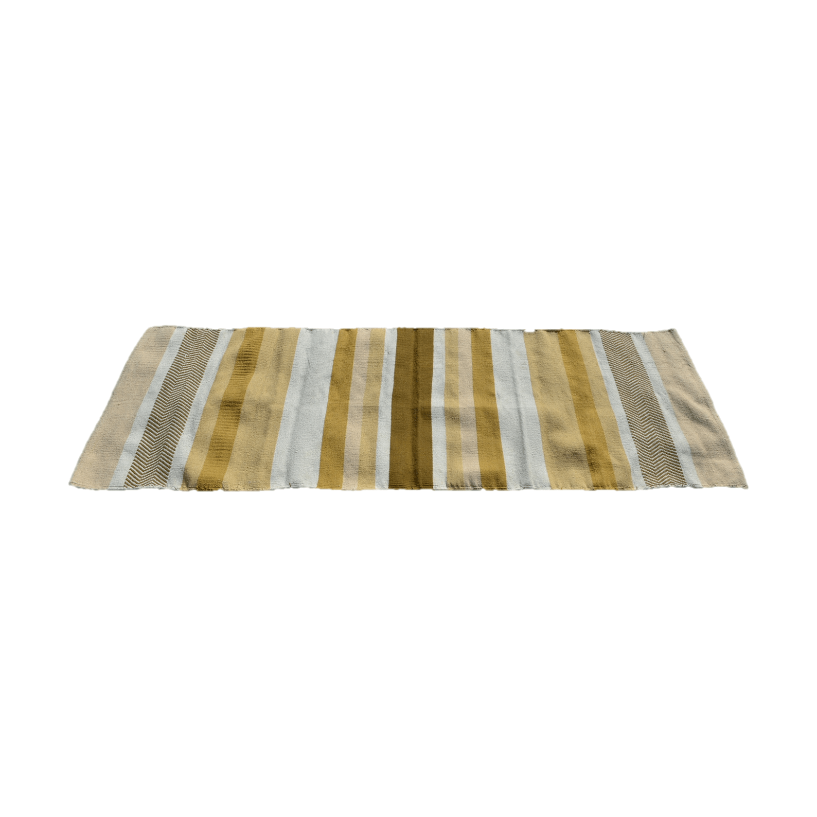 Handwoven Cotton Floor Yoga Meditation Rug | DC-OMSutra