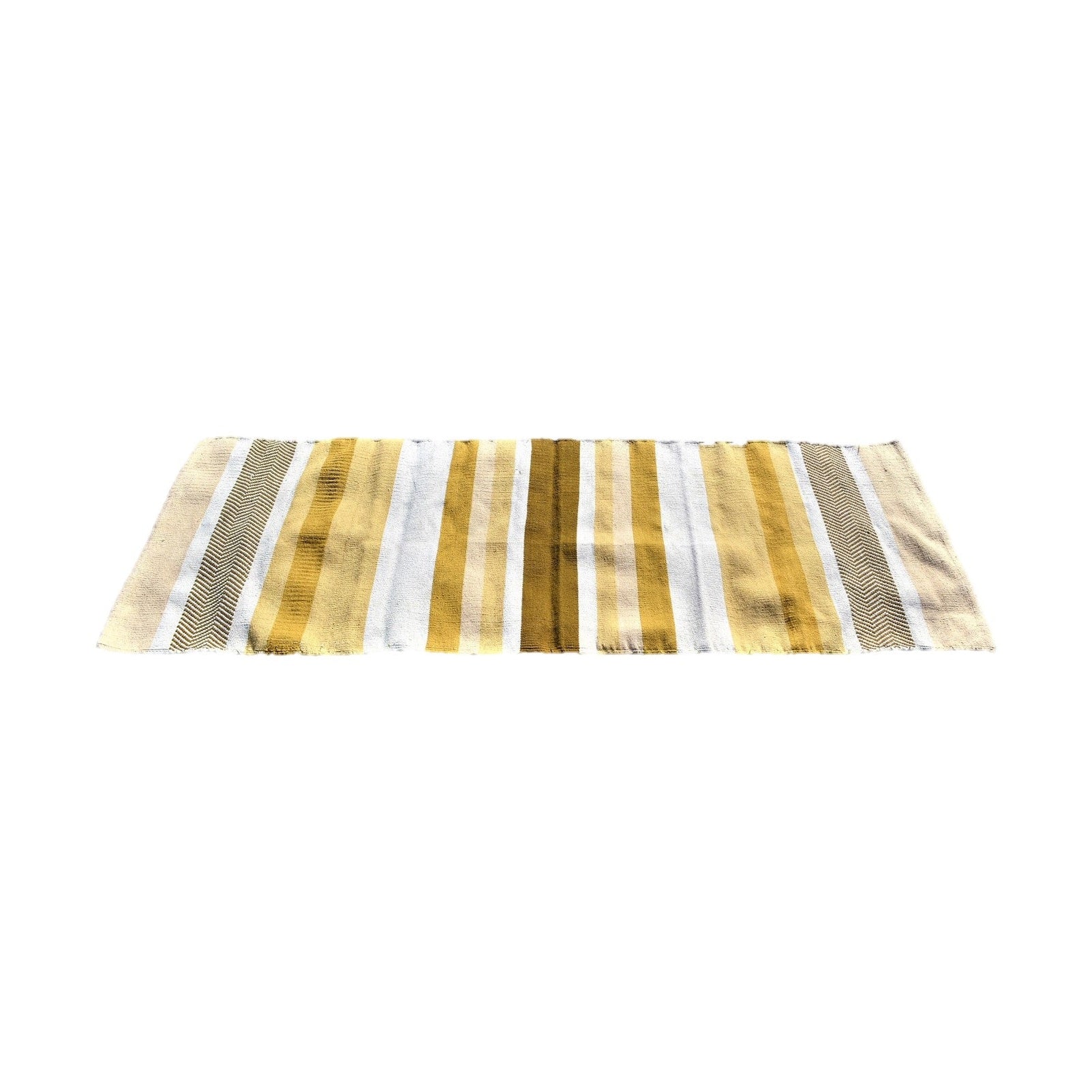 Handwoven Cotton Floor Yoga Meditation Rug | DC-OMSutra