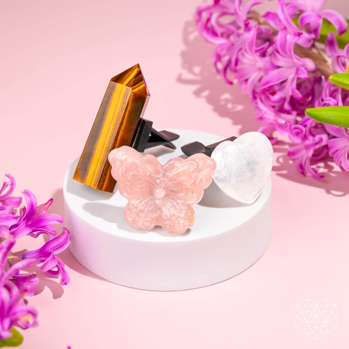 Healing Crystal Butterfly Car Set | Conscious Items